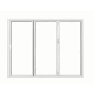 JCI Aluminium Left Opening White Bi-Fold Door – 2990mm