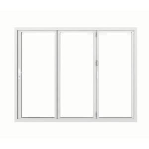 JCI Aluminium Left Opening White Bi-Fold Door – 2390mm
