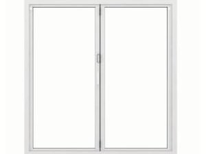 JCI Aluminium Right Opening White Bi-Fold Door - 1790mm