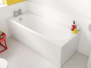 Wickes Forenza Straight Bath - 1500 x 700mm