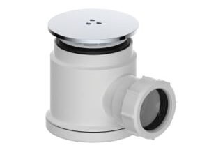 Wickes Chrome Shower Tray Waste - 50mm