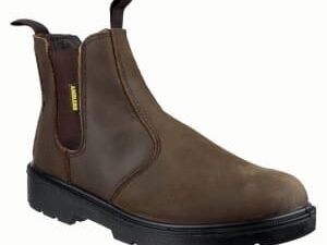 Amblers Safety FS128 Dealer Safety Boot - Brown Size 3