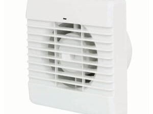 Manrose White Bathroom Fan with Pullcord - 100mm