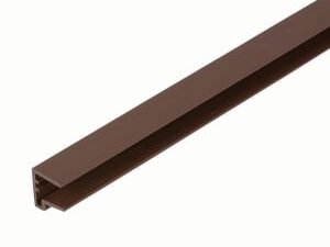 10mm PVC Sheet Closure - Brown 2.1m