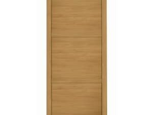Spacepro 3 Panel Shaker Oak Frame Oak Door - 610mm