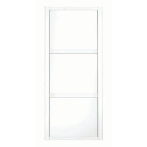 Spacepro 3 Panel Shaker White Frame White Door – 610mm
