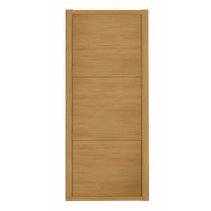 Spacepro 3 Panel Shaker Oak Frame Oak Door – 762mm