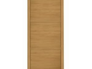 Spacepro 3 Panel Shaker Oak Frame Oak Door - 914mm