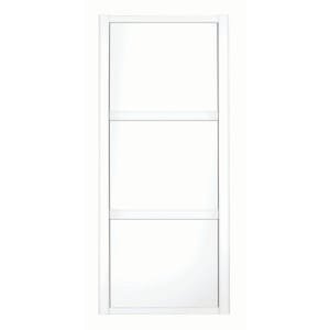 Spacepro 3 Panel Shaker White Frame White Door - 914mm