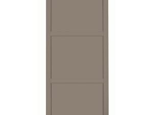 Spacepro 3 Panel Shaker Stone Grey Frame Stone Grey Door - 914mm