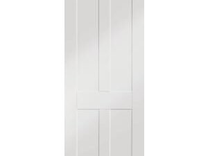 XL Joinery Victorian/Malton White Softwood 4 Panel Internal Door - 1981 x 762mm