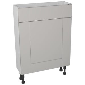 Wickes Vermont Grey Compact WC Unit – 600 x 735mm