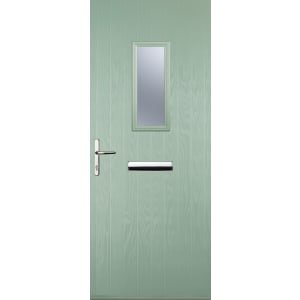 Euramax 1 Square Right Hand Chartwell Green Composite Door – 880 x 2100mm