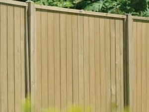 Forest Garden Pressure Treated Tongue & Groove Vertical Fence Panel - 6 x 6ft - Pack of 4