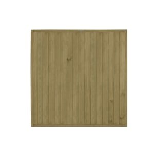 Forest Garden Pressure Treated Tongue & Groove Vertical Fence Panel – 6 x 6ft – Pack of 5