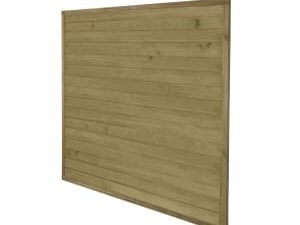 Forest Garden Pressure Treated Tongue & Groove Horizontal Fence Panel - 6 x 6ft - Pack of 3