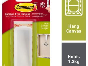 Command White Large Canvas Picture Hanger