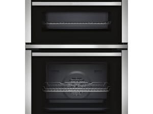 NEFF U1ACE5HN0B N50 Built-In Double Oven with Circotherm - Stainless Steel