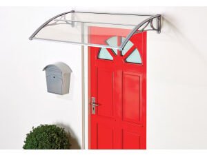 Superroof Emma Grey Door Canopy - 1200 x 740mm