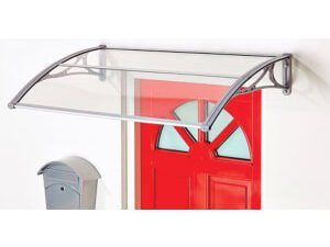 Superroof Emma Grey Door Canopy - 1400 x 740mm