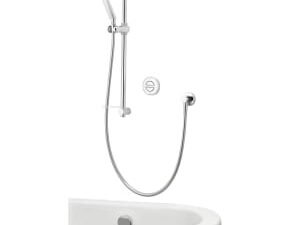 Aqualisa Unity Q Smart Divert Gravity Pumped Concealed Shower with Adjustable Head & Bath Filler