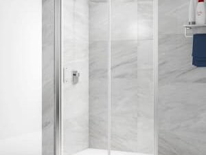 Nexa By Merlyn 6mm Chrome Framed Sliding Shower Door Only - 1900 x 1000mm