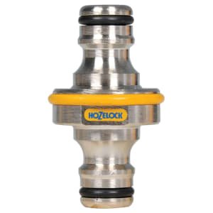 Hozelock Pro Metal Double Male Tap Connector