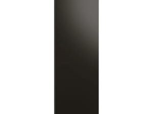 Spacepro Wardrobe End Panel Black - 2800mm x 620mm x 18mm with Fixing Blocks