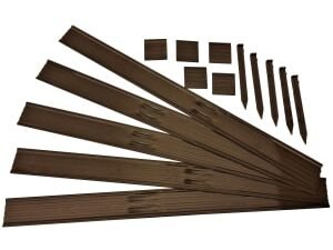 Swift Edge Garden Edging Brown - 6m
