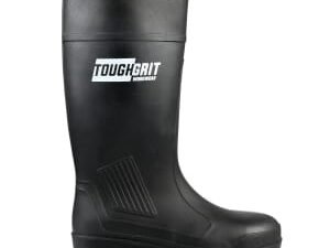 Tough Grit Larch Safety Wellington Boot - Black Size 11