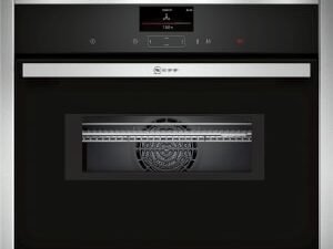 NEFF C17MS32H0B N90 Microwave & Home Connect Compact Oven - Stainless Steel