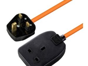 Masterplug 13A Heavy Duty Garden Orange Extension Lead - 10m