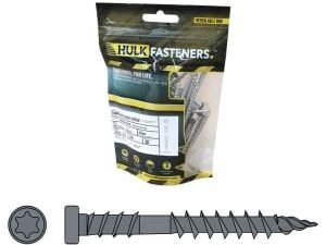 Hulk Composite Decking Screws Infinity Capetown Grey - Pack of 30