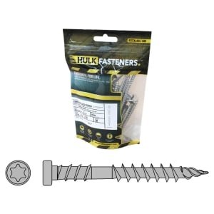 Hulk Composite Decking Screws Apex Arctic Birch – Pack of 30 with Bit