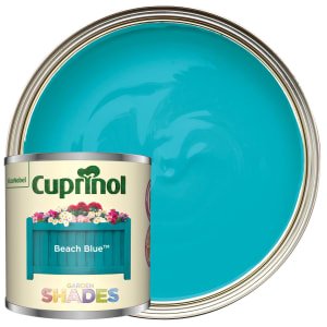 Cuprinol Garden Shades Matt Wood Treatment – Beach Blue – 125ml