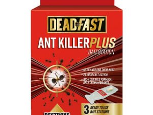 Deadfast Ant Plus Bait Station - 3 x 4g
