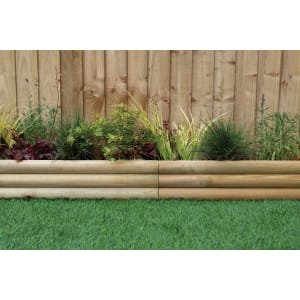Horizontal Log border edging 300 x 800mm