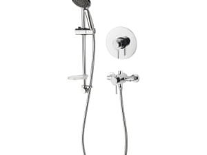 Aqualisa Concentric Single Outlet Shower Valve with Built-In Kit