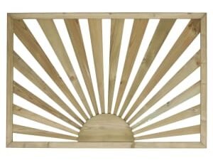 Wickes Sunburst Deck Panel - 35 x 760 x 1130mm