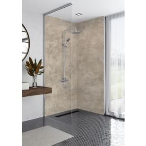 Mermaid Elite Treviso Post Formed Finished Edge Single Shower Panel – 2420 x 1200mm