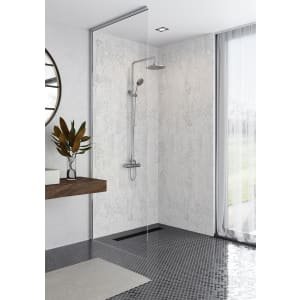 Mermaid Elite Padova Post Formed Finished Edge Single Shower Panel – 2420 x 1200mm