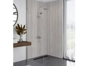 Mermaid Elite Vieste Post Formed Finished Edge Single Shower Panel - 2420 x 1200mm