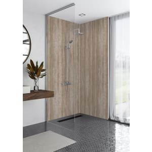 Mermaid Elite Sovana Post Formed Finished Edge Single Shower Panel – 2420 x 1200mm