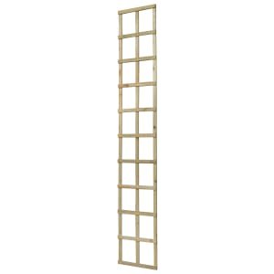 Forest Garden Smooth Planed Trellis Panel – 300 x 1800mm