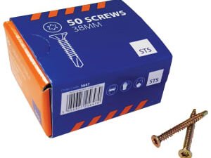 STS Construction Board Screws 38mm - Pack of 50