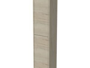 Wickes Tallinn Halifax Oak Push to Open Wall Hung Tower Unit - 1300 x 300mm