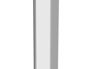 Wickes Radli White Handleless Rail Wall Hung Tower Unit - 1600 x 400mm