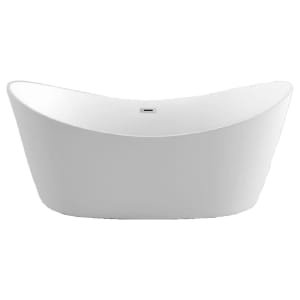 Wickes Sydney Freestanding Contemporary Double Ended Slipper Bath – 1700 x 800mm