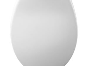Wickes Thermoset Plastic Soft Close Toilet Seat - White