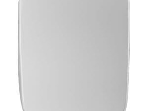 Wickes Square Thermoset Plastic Soft Close Toilet Seat - White